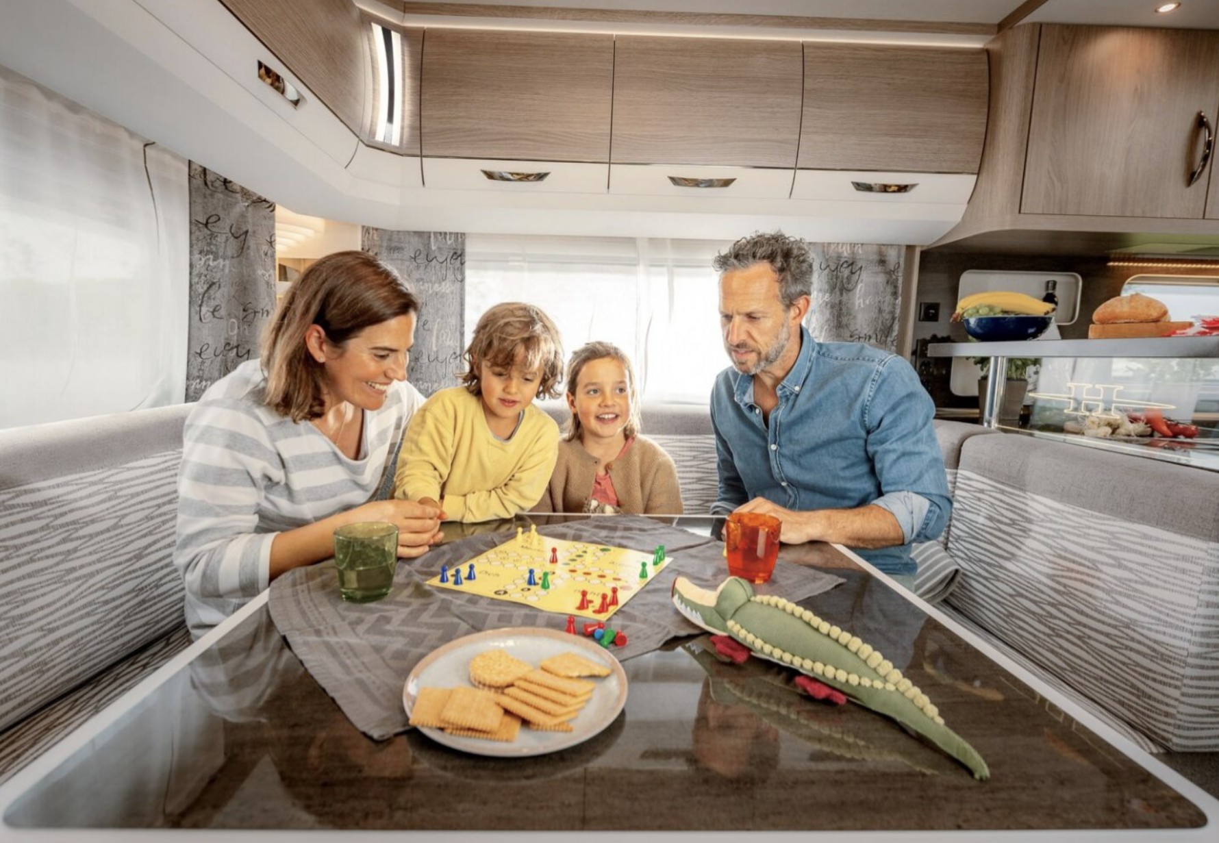 Motorhome family trip in Europe